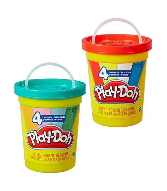 Play-Doh Bulk Super Can of 4 Colours