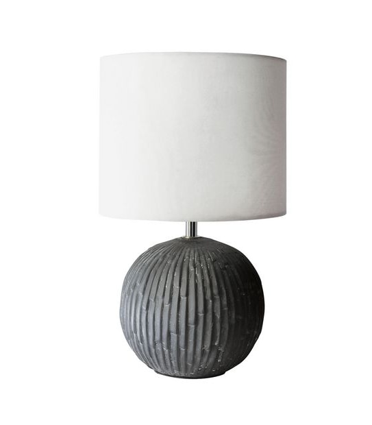 Mirabella Casa Clio Table Lamp Charcoal I004547