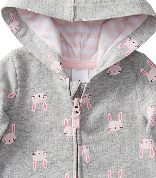 Bunny Print Hoodie