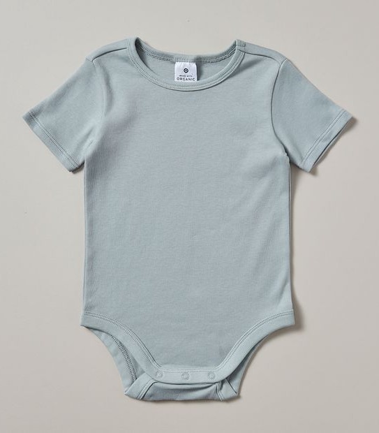 3 Pack Baby Organic Cotton Bodysuits
