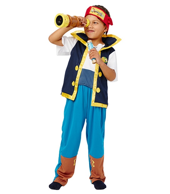 Disney Jake And The Never Land Pirates Costume Size 4-6 Years