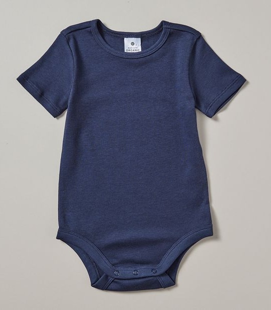 3 Pack Baby Organic Cotton Bodysuits