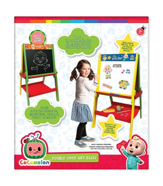 Cocomelon Double Sided Art Easel