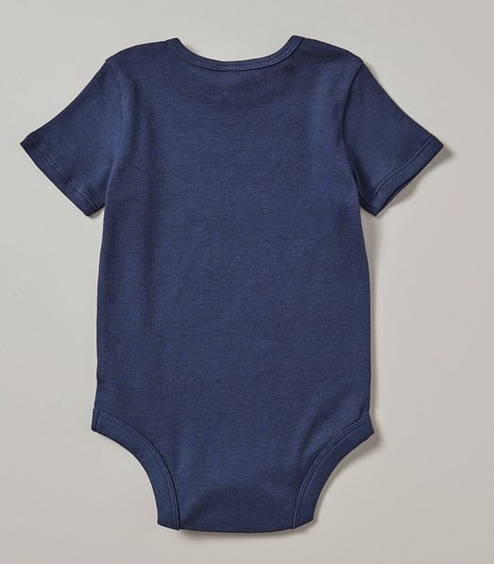 3 Pack Baby Organic Cotton Bodysuits