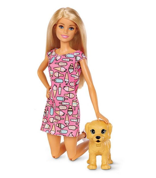 Barbie Doggy Daycare Doll & Pets Playset
