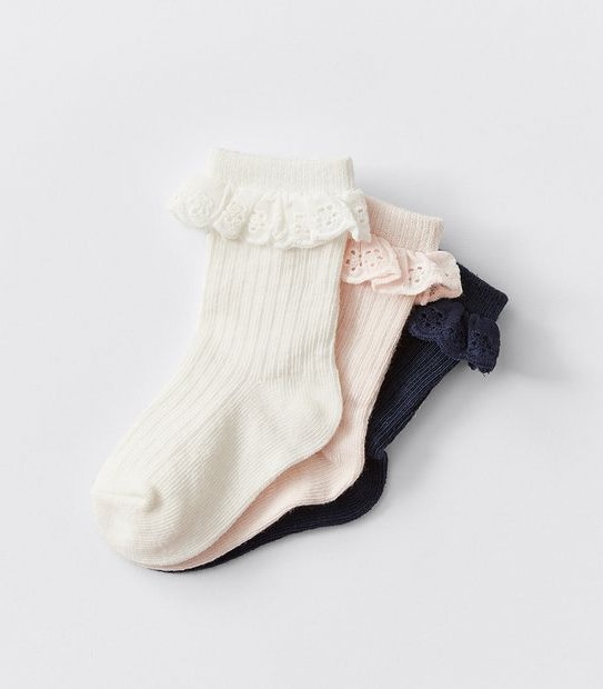 Baby Organic Cotton Socks 3 Pack