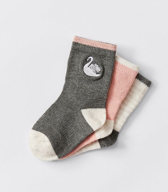 Baby Organic Cotton Socks 3 Pack