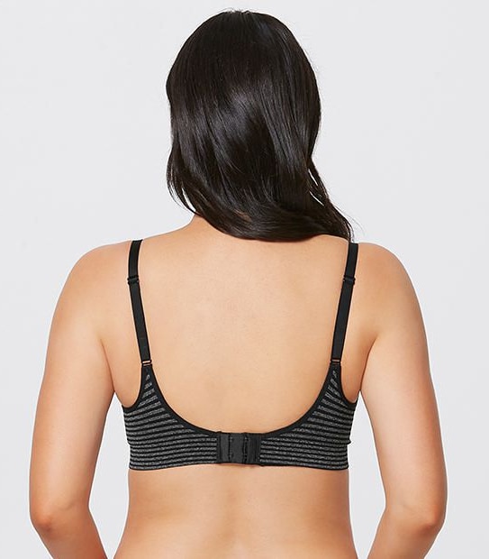 Maternity 2 Pack Seamfree Wirefree Bra: Style: CN1370 - Black/Grey
