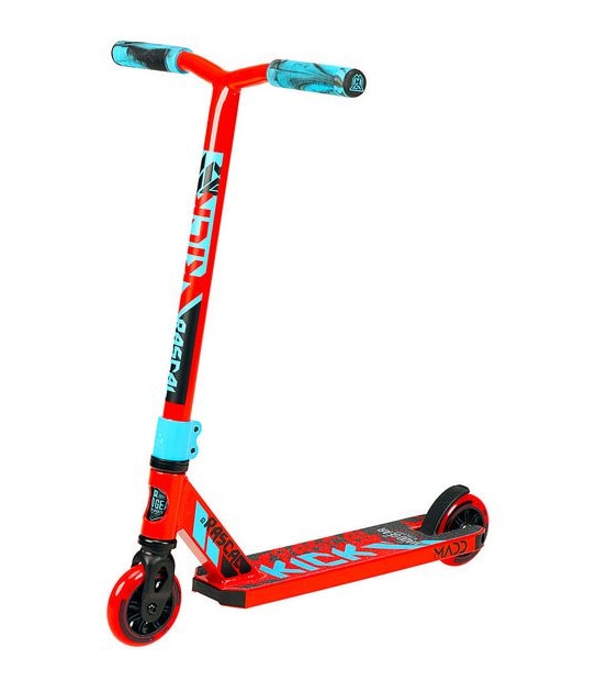 Madd Gear Kick Rascal Scooter - Red/Blue