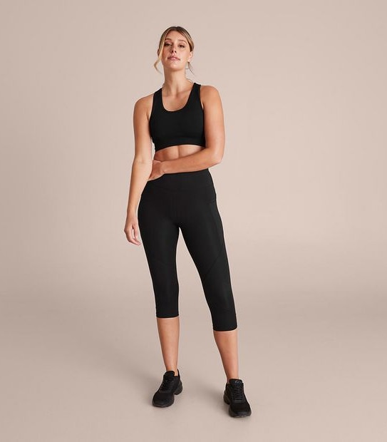 Active Infinity Mid Rise Crop Tights