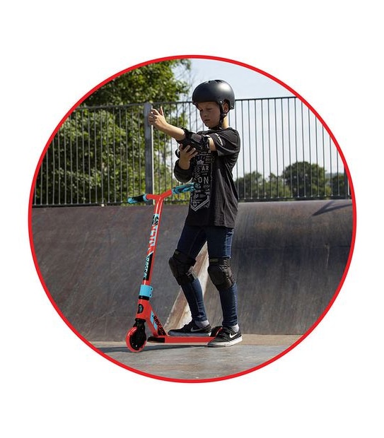 Madd Gear Kick Rascal Scooter - Red/Blue