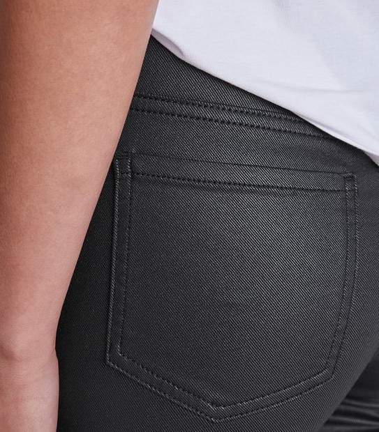 Sophie Coated Skinny High Rise Ankle Length Jeans