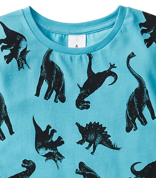 Short Sleeve Dinosaur Print T-Shirt 3 of 3