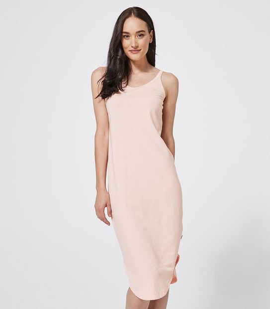 Piping Hot Scoop Midi Dress