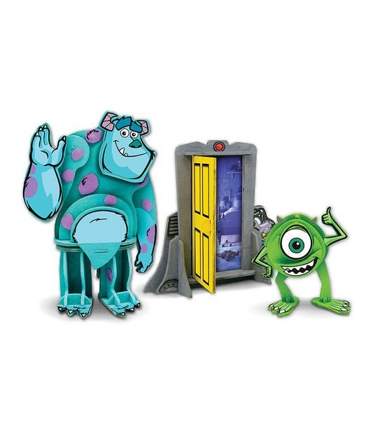Wood WorX Pixar - Monsters Inc - Mike & Sully (Twin Pack)