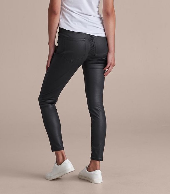 Sophie Coated Skinny High Rise Ankle Length Jeans