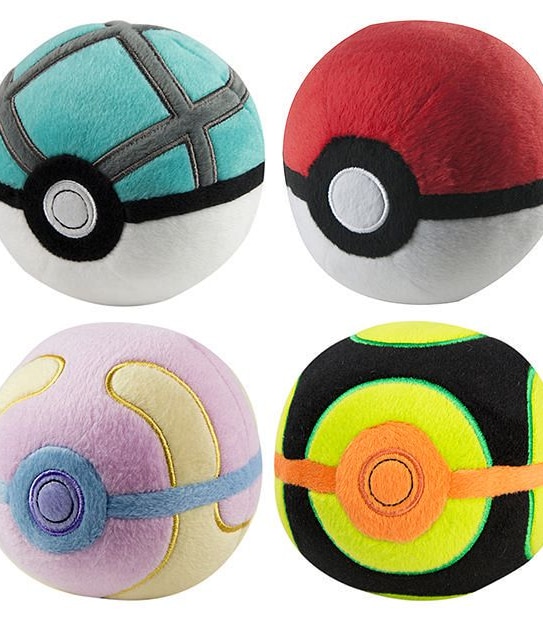 Pokemon Pokeball Plush Assortment
