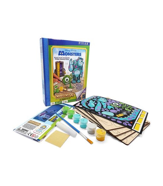 Wood WorX Pixar - Monsters Inc - Mike & Sully (Twin Pack)
