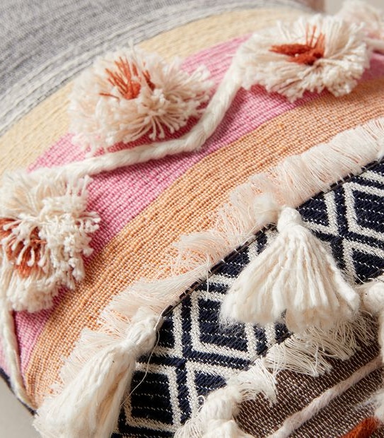 Ava Textured Rectangle Cushion