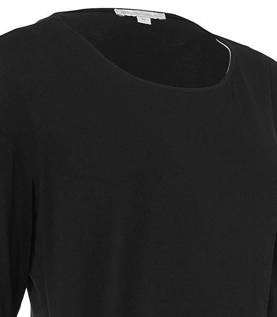 Maternity Nursing Tulip Top - Black