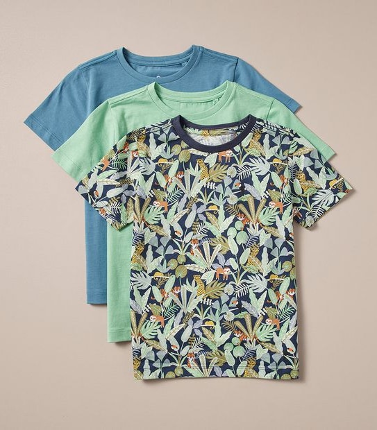 3 Pack Print T-shirts