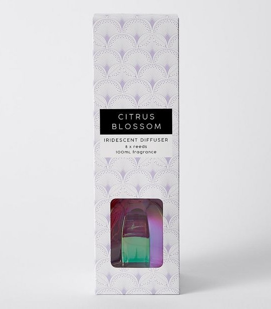 Iridescent Scented Diffuser Set - Citrus Blossom