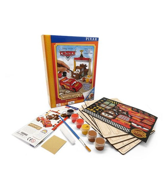 Wood WorX Pixar - Cars - Lightning McQueen & Mater (Twin Pack)