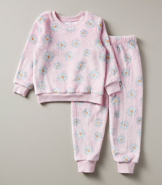 Daisy Fleece Pyjama Set
