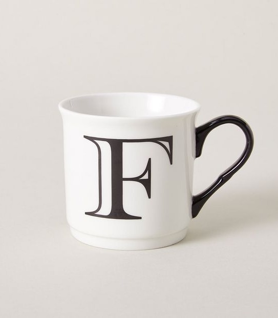 Alphabet Mug
