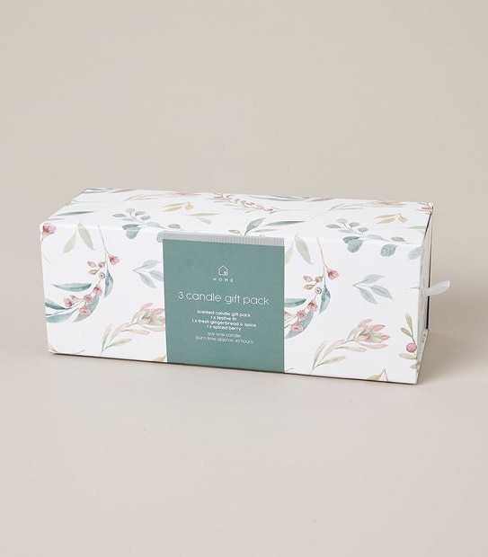 3 Candle Christmas Gift Pack