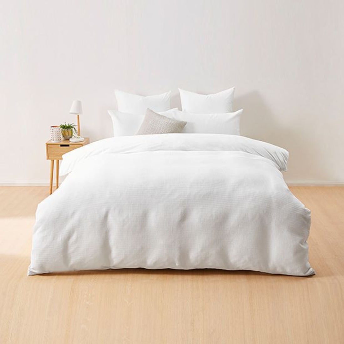 Waffle Quilt Cover Set White Target Australia