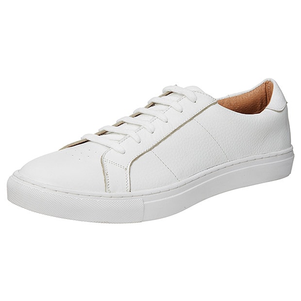 Men's Geoffrey Beene Empire Leather Lace-Up Shoes - White | Target ...