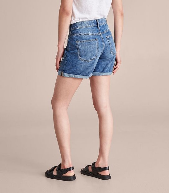Denim Boyfriend Shorts