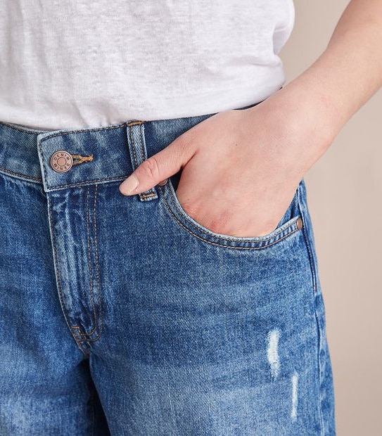 Denim Boyfriend Shorts