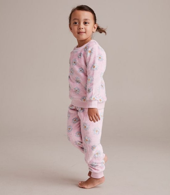 Daisy Fleece Pyjama Set
