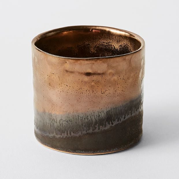 Splice Metallic Tea Light Holder Splice Metallic Tea Light Holder