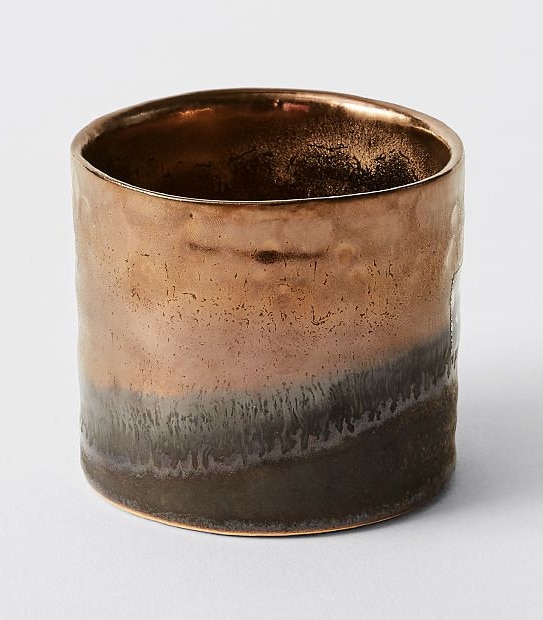 Splice Metallic Tea Light Holder