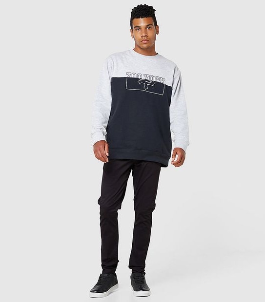 Zoo York Riverside Crew Neck Jumper - Black