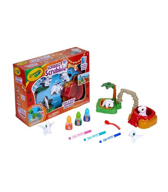 Crayola Scribble Scrubbie Pets Dinosaur Se