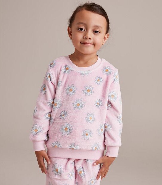 Daisy Fleece Pyjama Set
