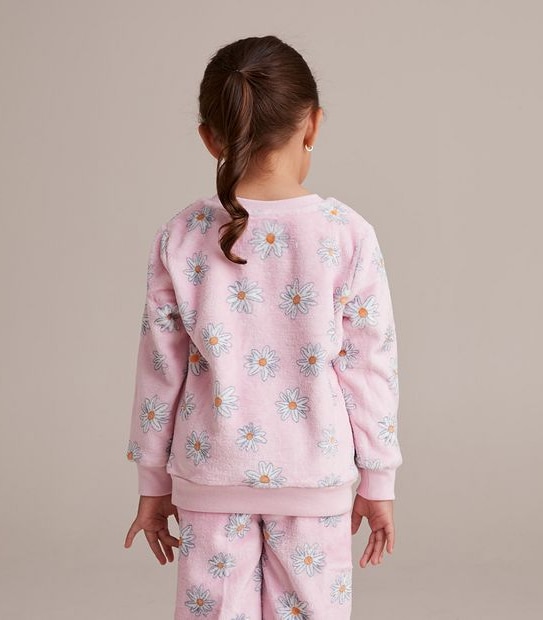 Daisy Fleece Pyjama Set