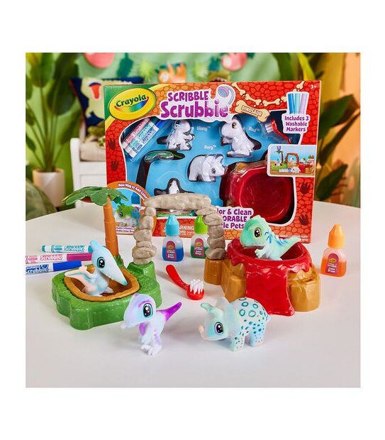 Crayola Scribble Scrubbie Pets Dinosaur Se