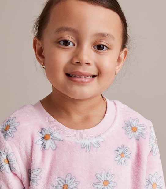 Daisy Fleece Pyjama Set