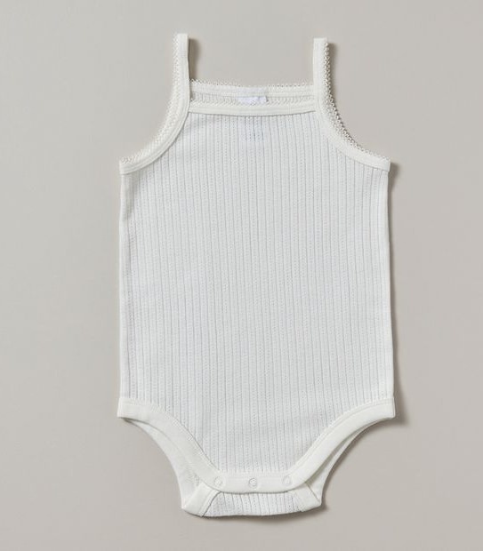 3 Pack Baby Organic Cotton Singlet Bodysuits