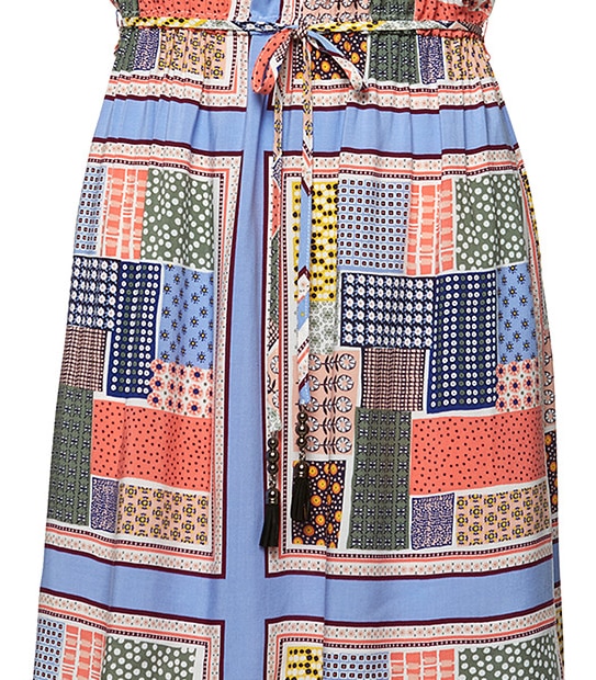 Elastic Waist Dress - Scarf Print 5 of 5