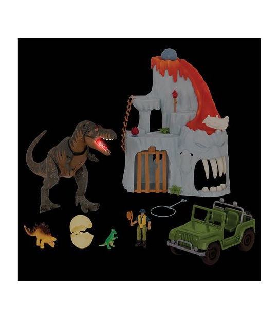 Terra Lava Mountain, T. Rex Adventure Electronic Playset