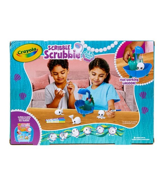 Crayola Scribble Scubbiespet Ocean Lagoon Playset