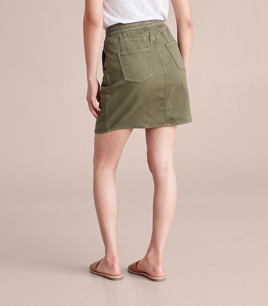 Wonder Denim Jogger Skirt