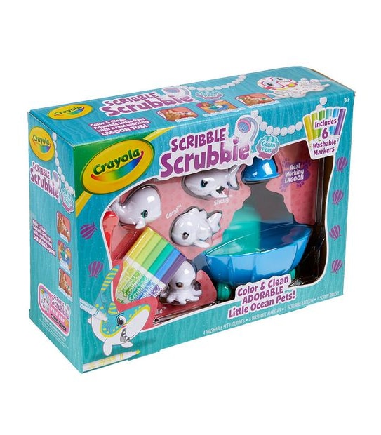 Crayola Scribble Scubbiespet Ocean Lagoon Playset