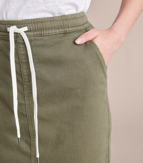 Wonder Denim Jogger Skirt